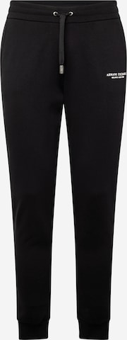 ARMANI EXCHANGE Tapered Broek in Zwart: voorkant