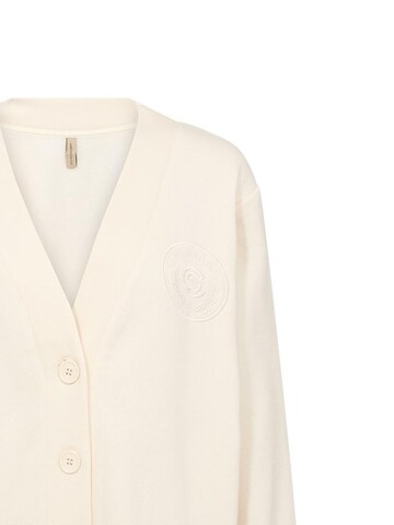 Soyaconcept Gebreid vest 'Soyaconcept Angelin 9 cream' in Beige