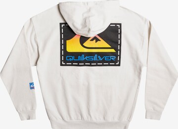 Hanorac sport 'RAINBOW' de la QUIKSILVER pe alb