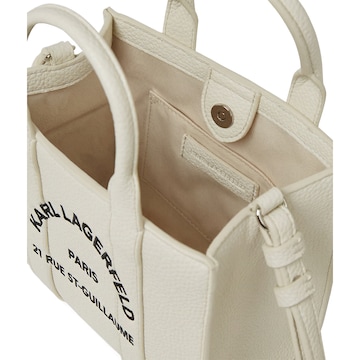 Karl Lagerfeld Handtasche 'Rue St-Guillaume' in Weiß
