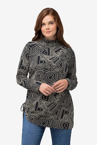 Ulla Popken Shirt in Blauw: voorkant