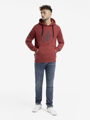 Sweat-shirt SPITZBUB en rouge