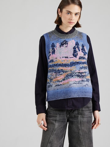 Munthe Sweater 'SPACY' in Blue: front