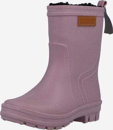 Bottes en caoutchouc Hummel en rose : devant