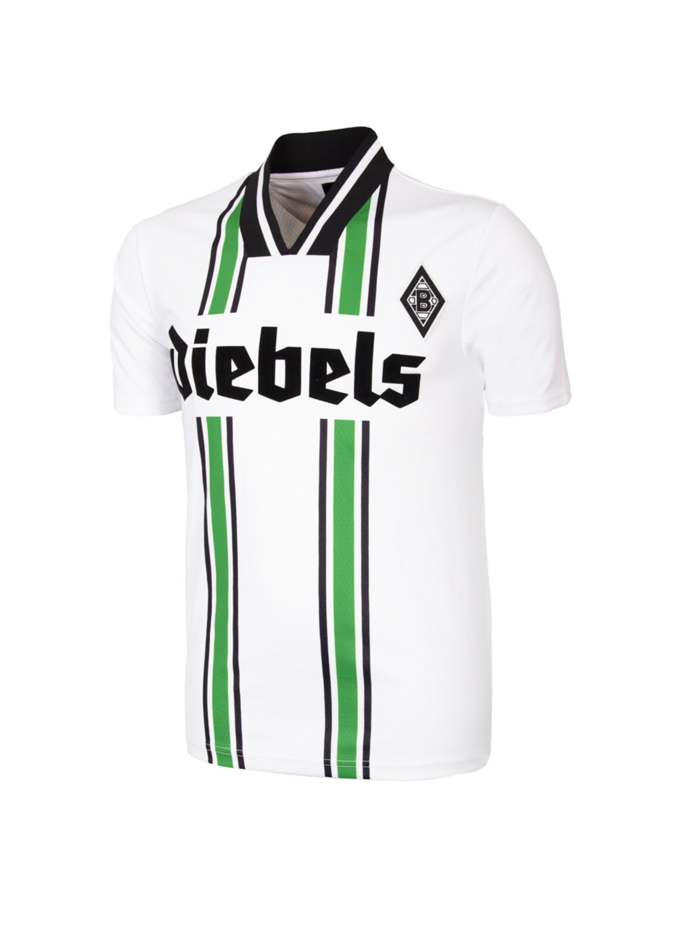 Copa Jersey 'Borussia Mönchengladbach Retro 1996-97' in White: front