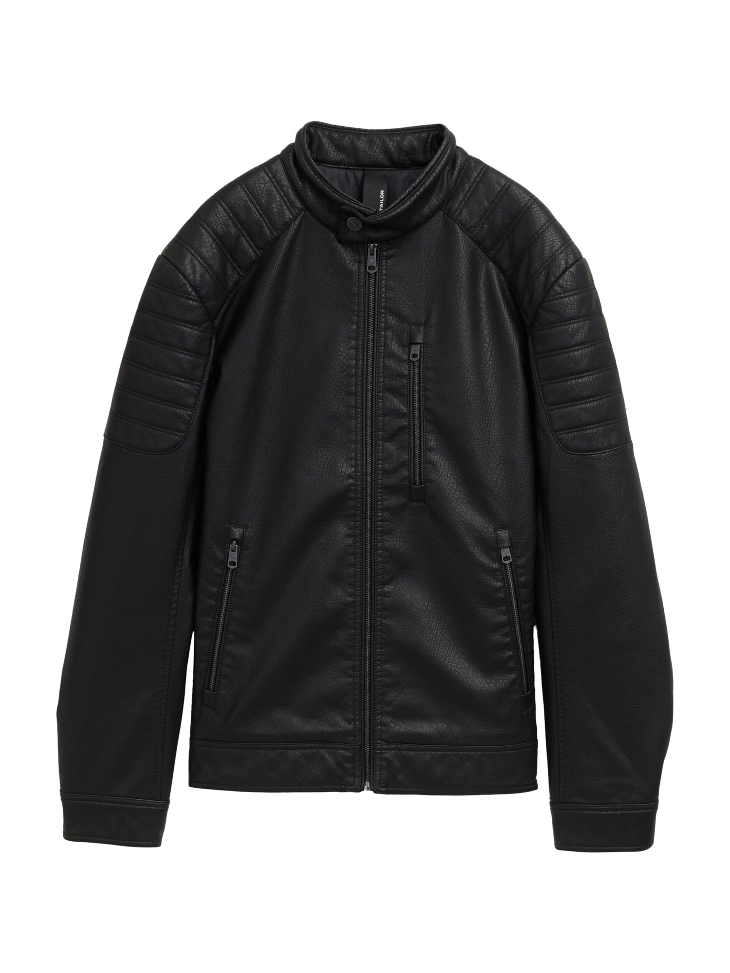 TOM TAILOR Jacke in Schwarz: Vorderseite