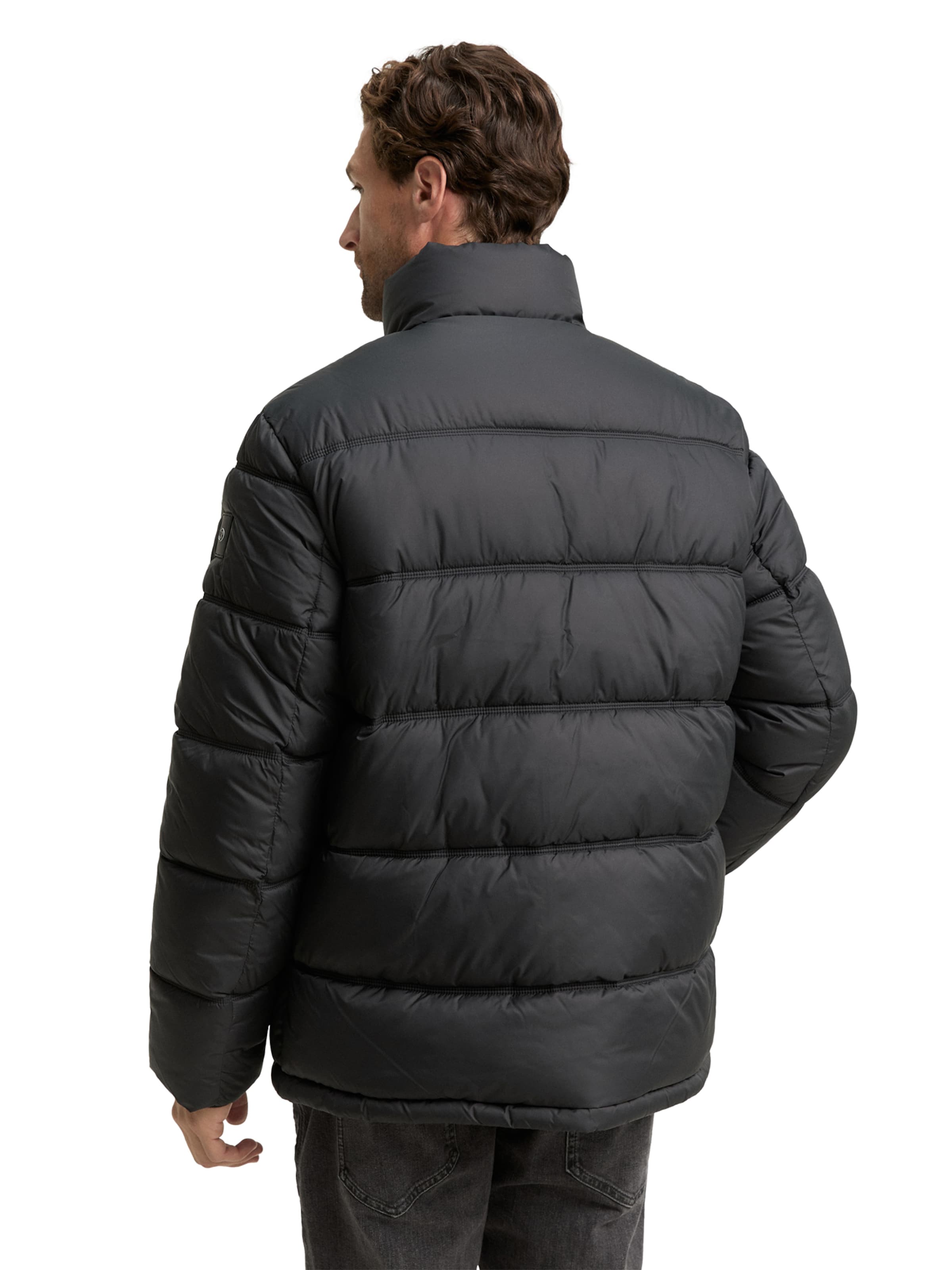 Geacă de iarnă de la TOM TAILOR pe negru