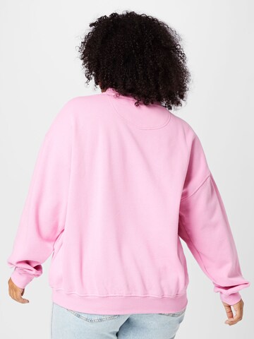 Cotton On Curve Sweatshirt i rosa
