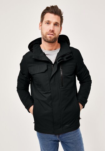 REDPOINT Outdoorjacke in Schwarz: Vorderseite