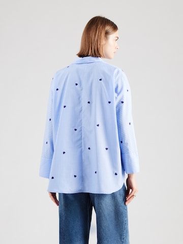 ONLY - Blusa 'ONLNEW LINA GRACE' en azul