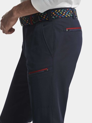 Coupe slim Pantalon chino MEYER en bleu