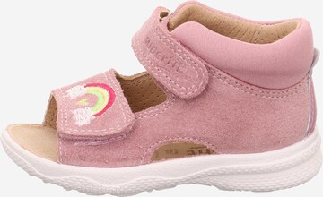 Chaussures ouvertes 'Polly' SUPERFIT en rose