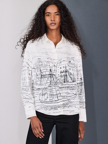 Next Blouse in White: front