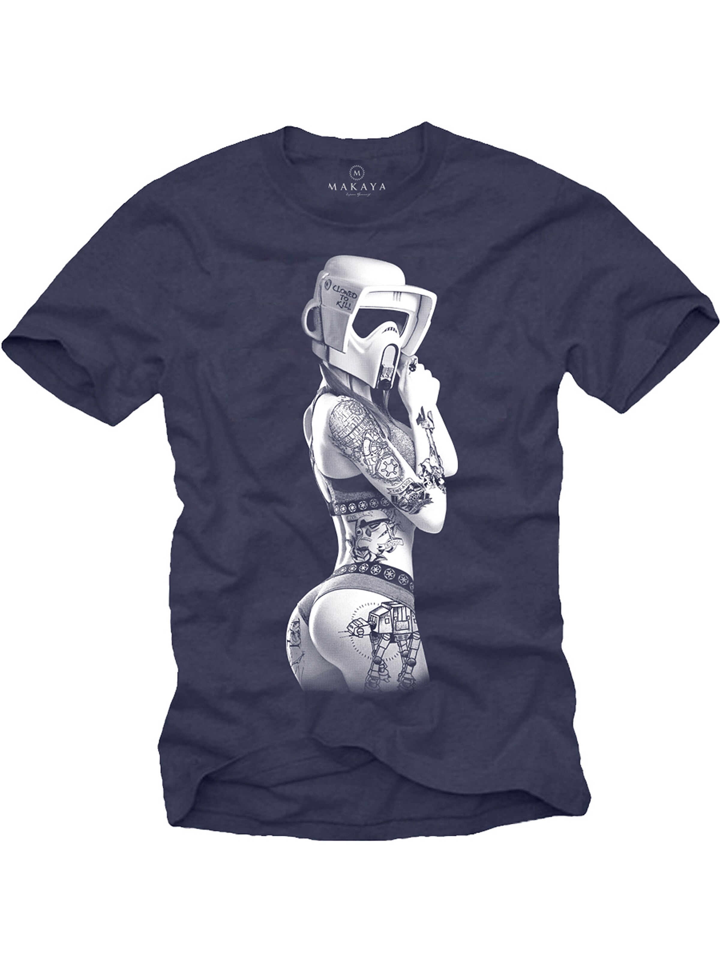 MAKAYA Shirt in Blue: front