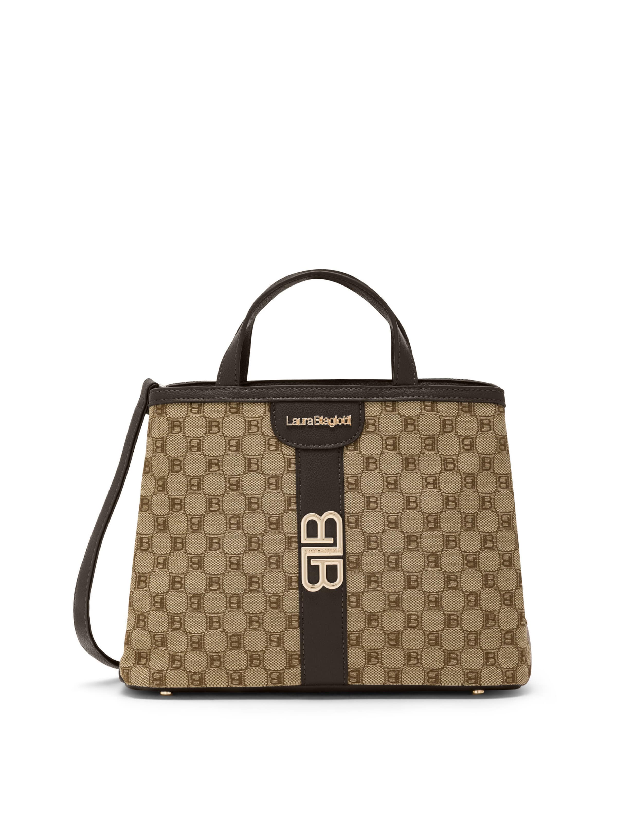 Borsa a mano 'Delray 3' di Laura Biagiotti in marrone: frontale