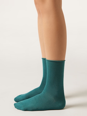 CALZEDONIA Socken in Grün: Vorderseite