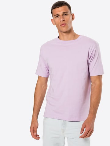 purpurinė SCOTCH & SODA Marškinėliai: priekis