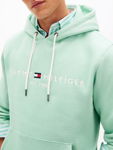 TOMMY HILFIGER Regular fit Tréning póló - zöld