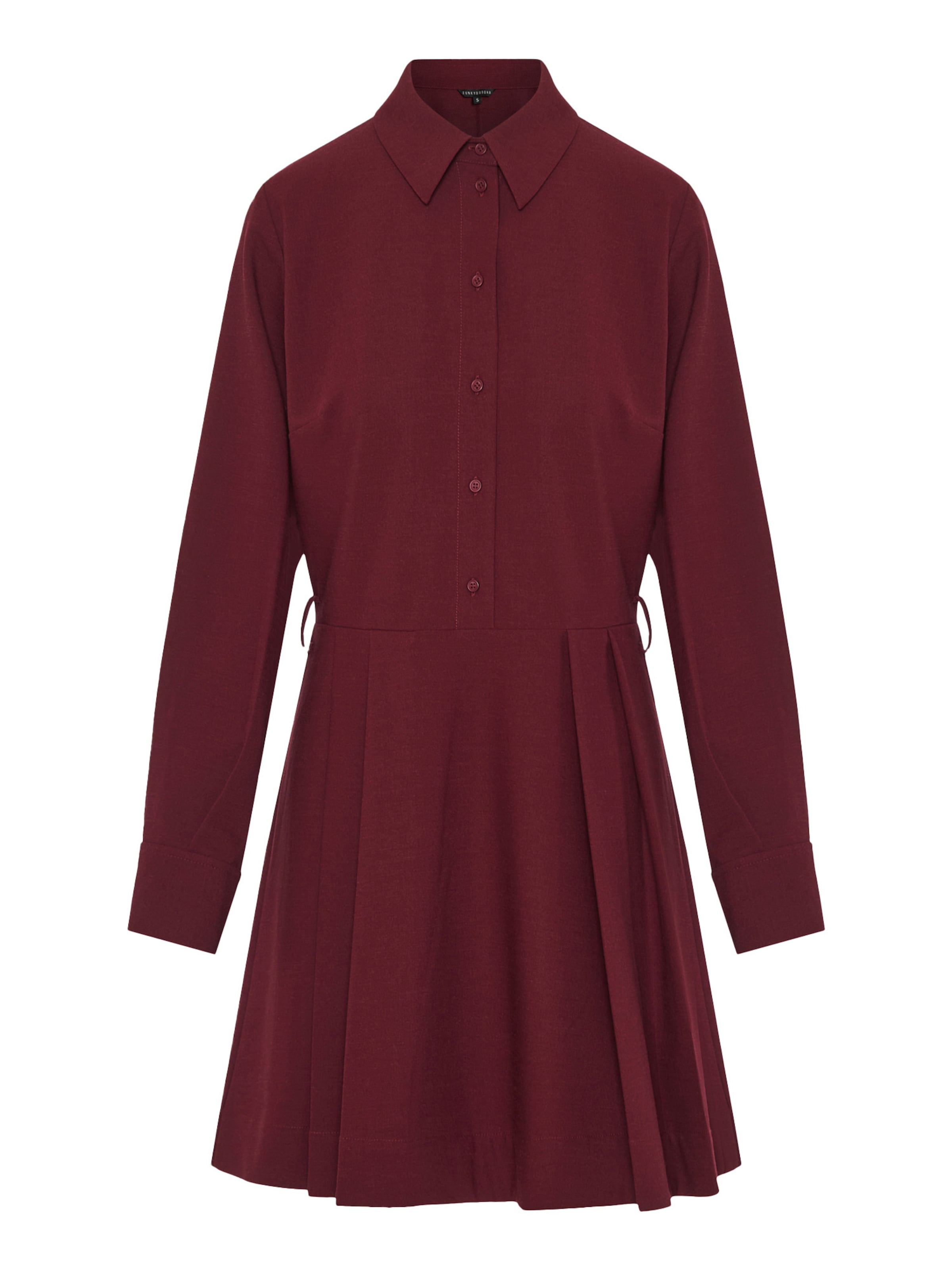 Funky Buddha Jurk in Rood: voorkant