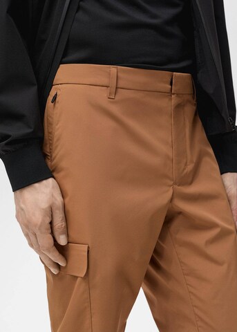 MANGO MAN Regular Hose 'Ozen' in Braun