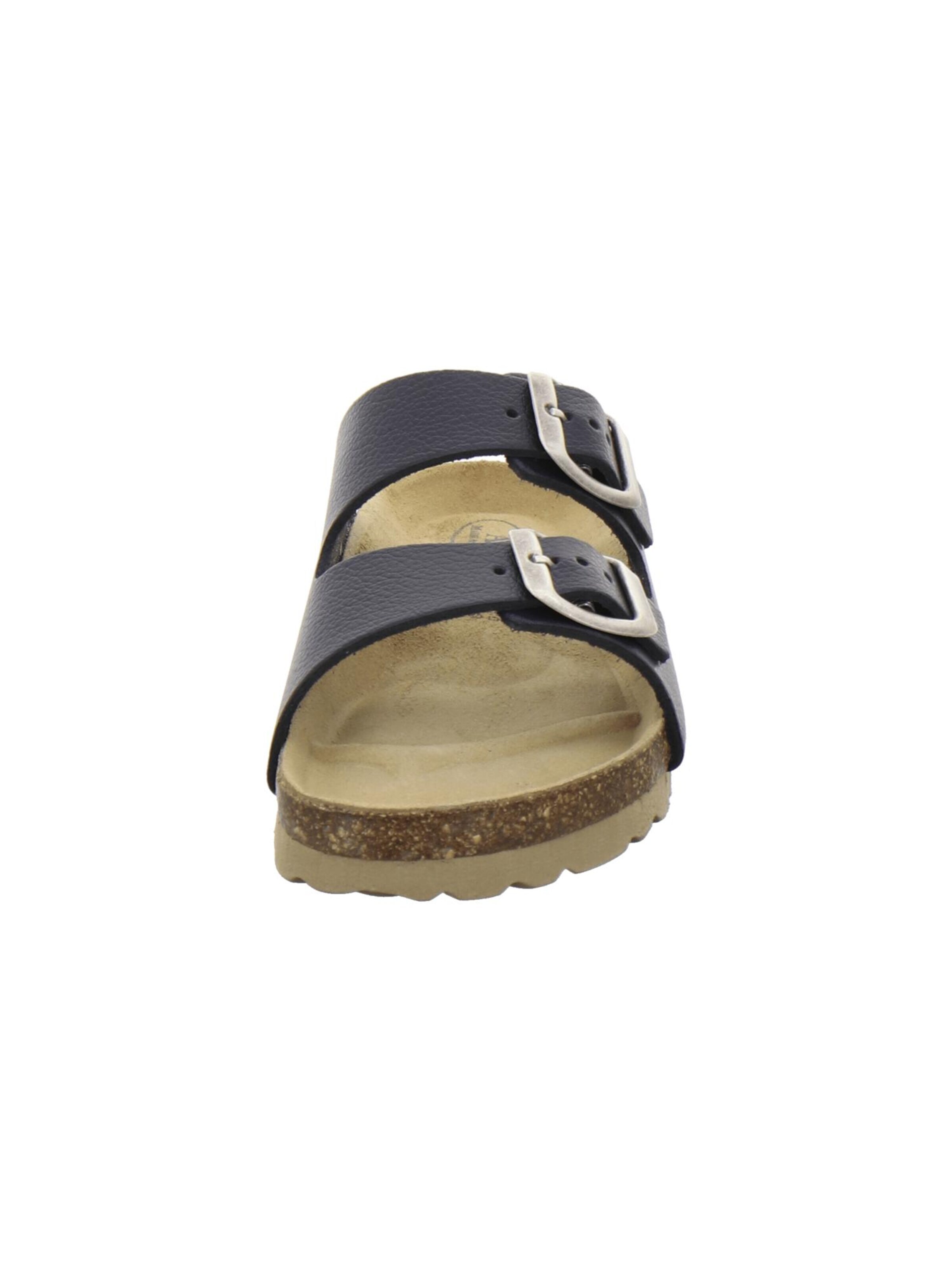 Chaussures ouvertes 'sportliche Kinder-Pantoletten Zweischnaller navy' AFS-Schuhe en bleu