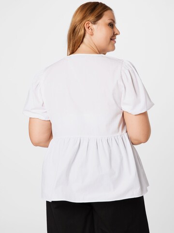 NU-IN Plus Blouse in Wit