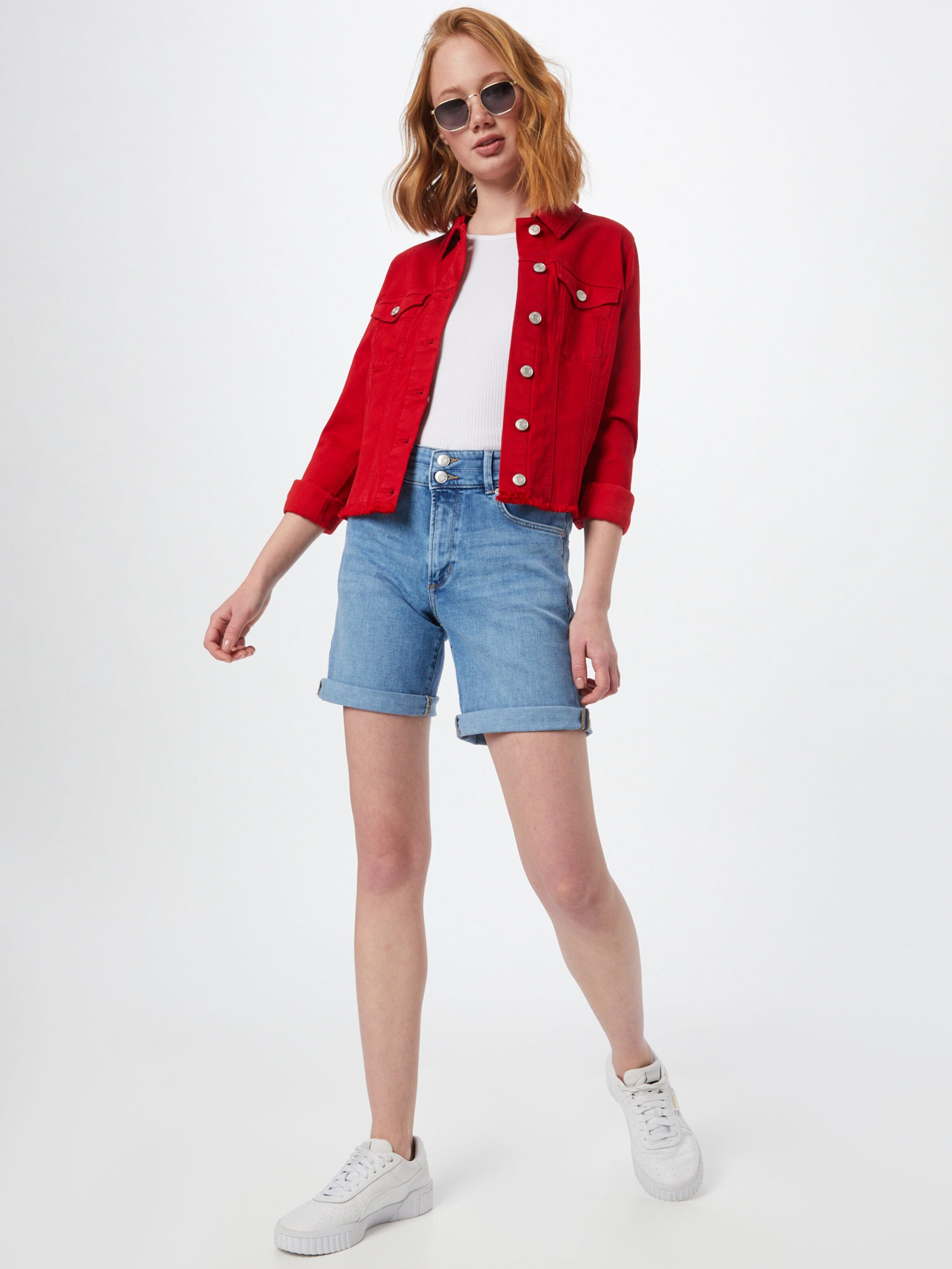 Frauen Große Größen s.Oliver Shorts 'Betsy' in Hellblau - OZ74018 Frauen Große Größen s.Oliver Shorts 'Betsy' in Hellblau - OZ74018