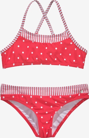 s.Oliver - Bustier Bikini en rojo: frente