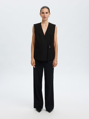 SELECTED - Chaleco 'SLFAILA' en negro