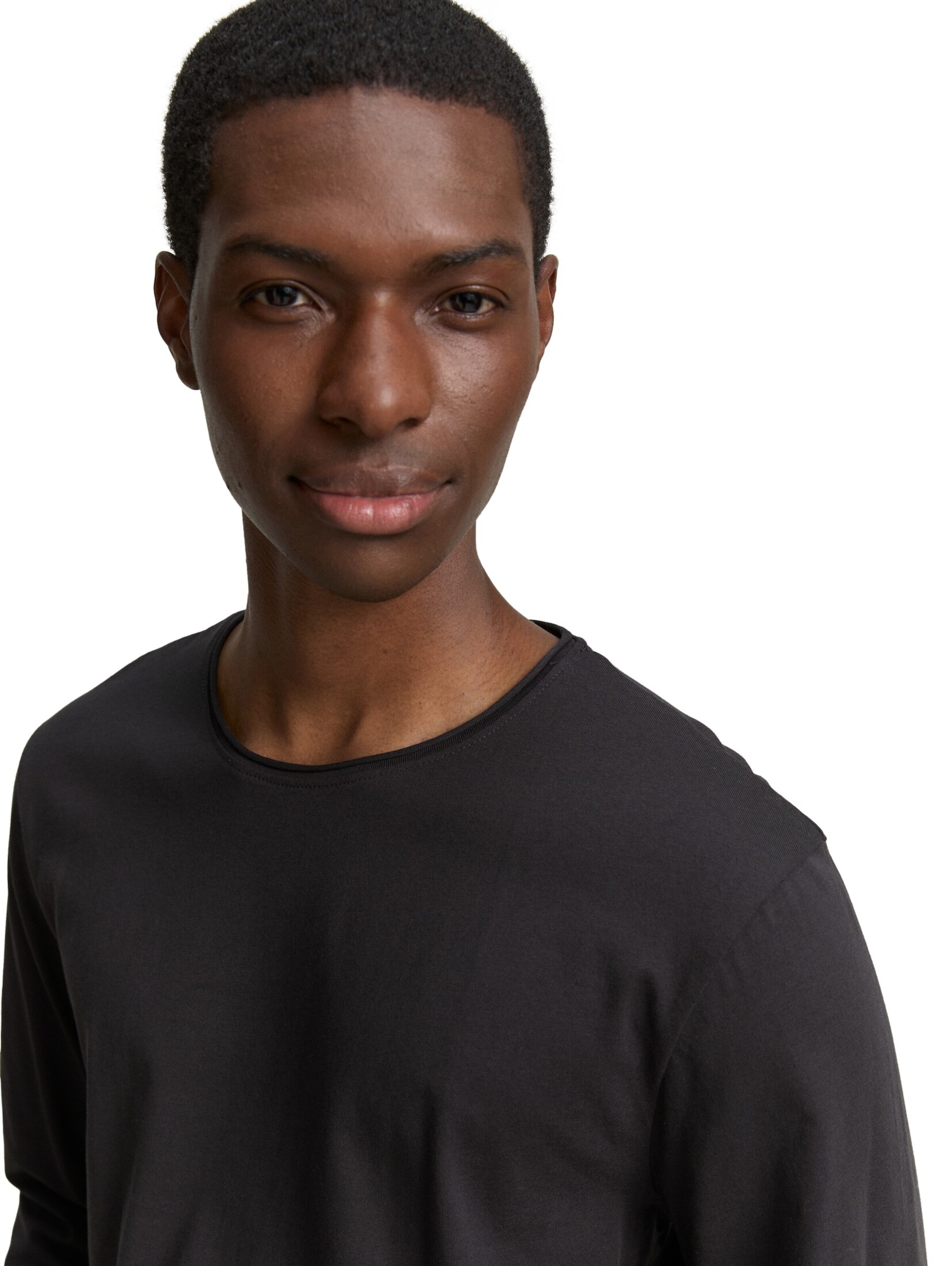 TOM TAILOR DENIM Shirt in Black