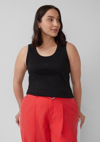 T-shirt s.Oliver en noir : devant