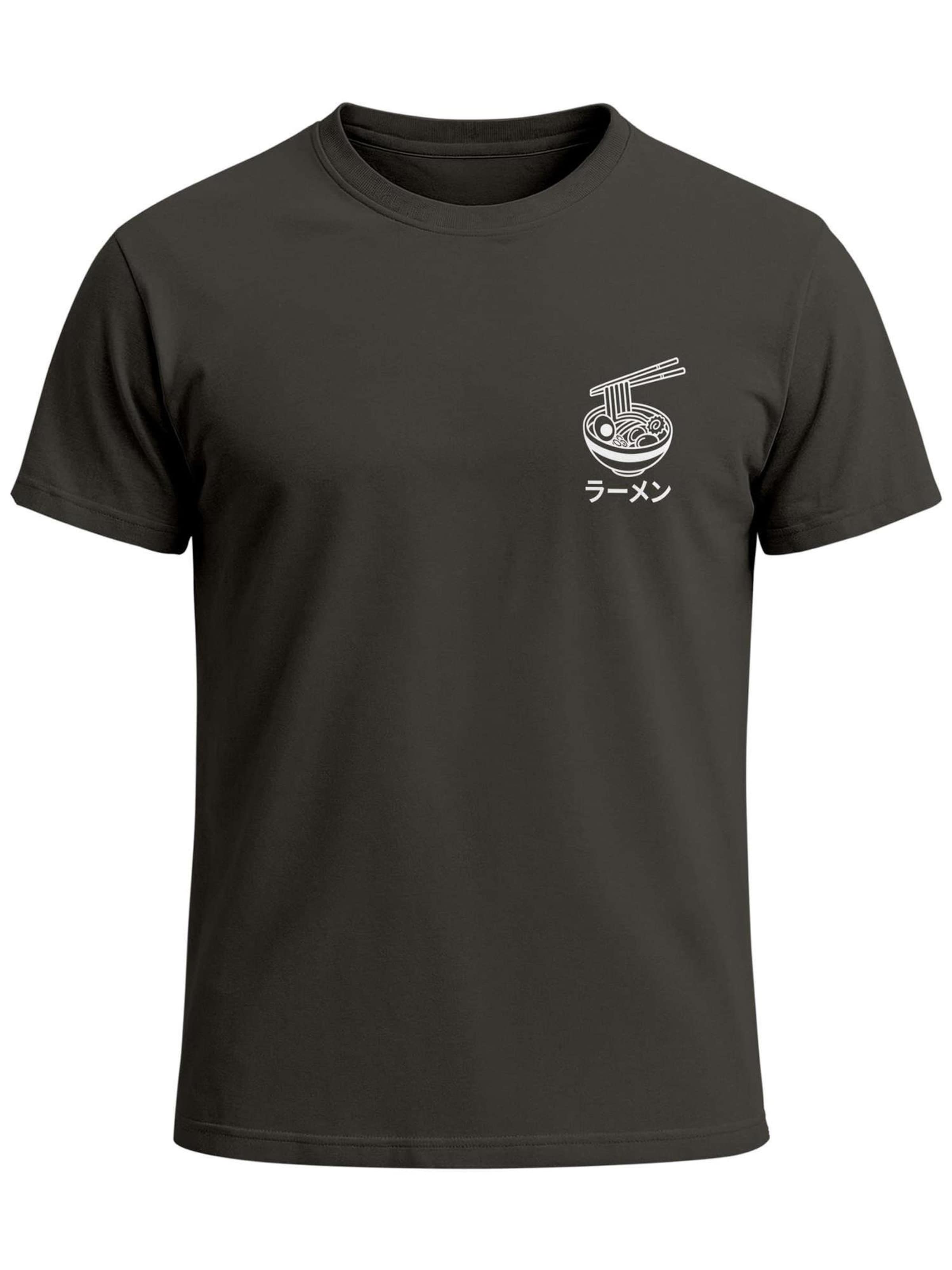 Neverless Shirt 'Ramen' in Grey: front