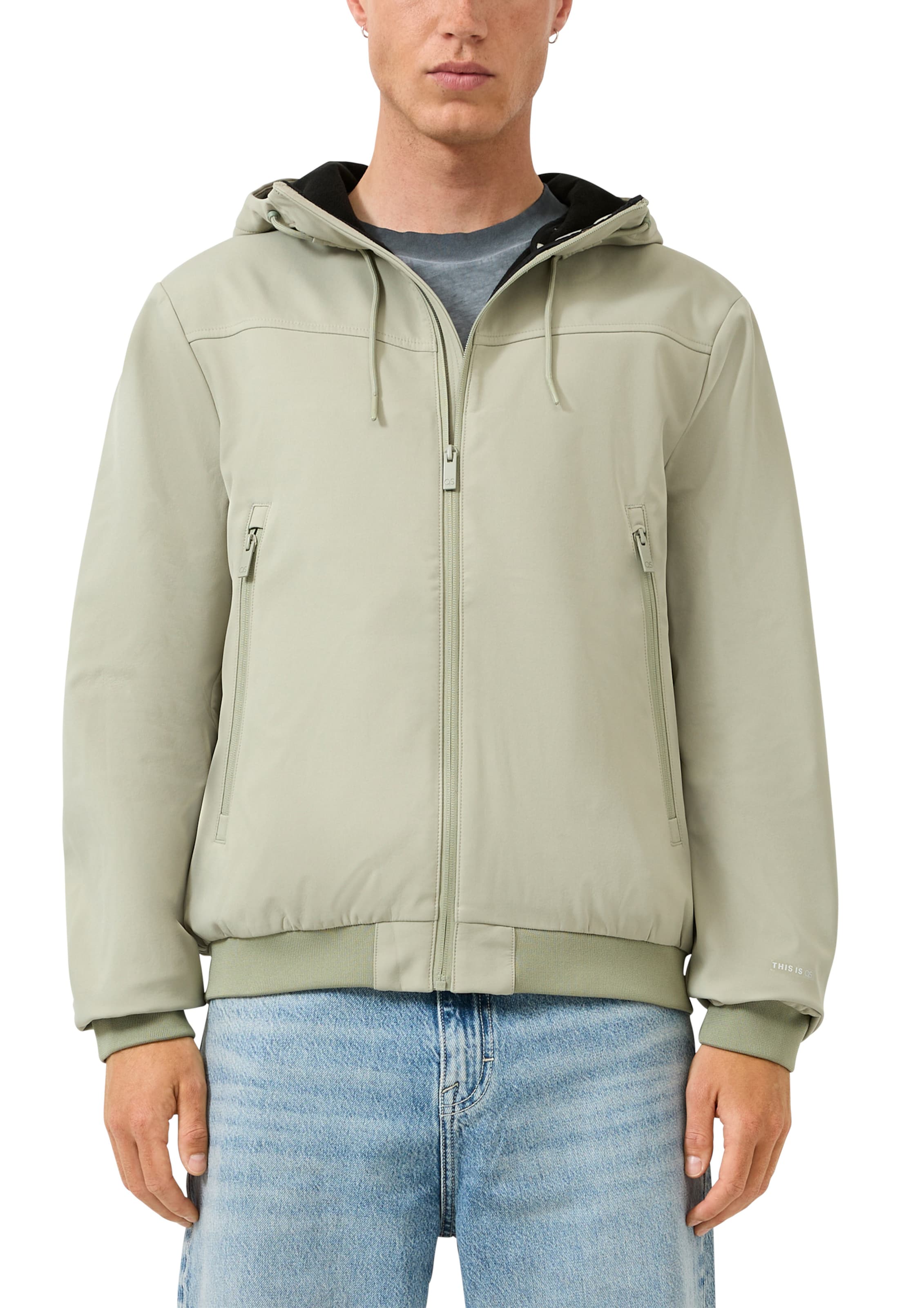 Veste mi-saison QS en vert