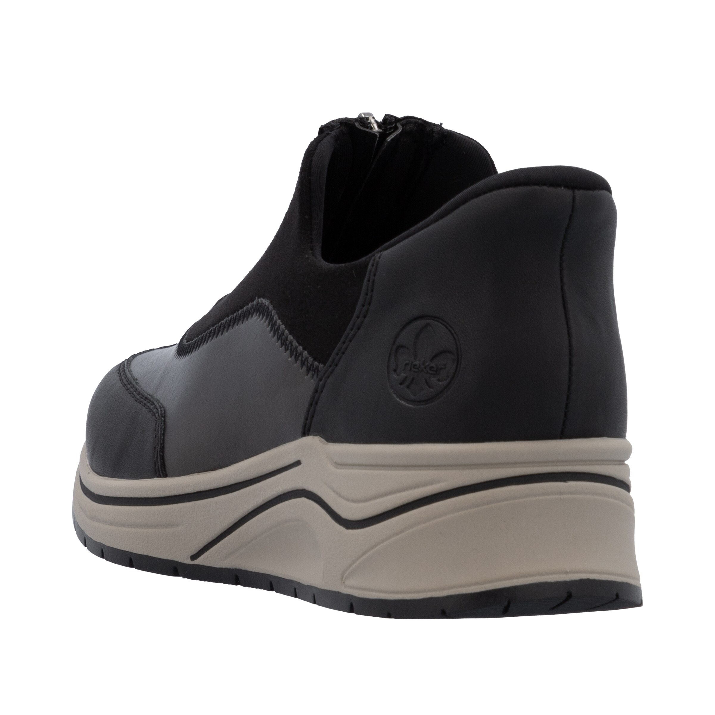 Baskets basses Rieker en marron