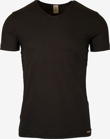 T-Shirt 'V-Neck RED 1601' Olaf Benz en noir : devant