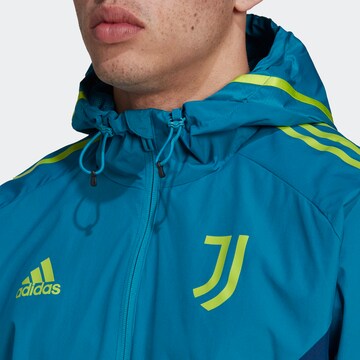 Veste outdoor 'Juventus Turin' ADIDAS SPORTSWEAR en bleu
