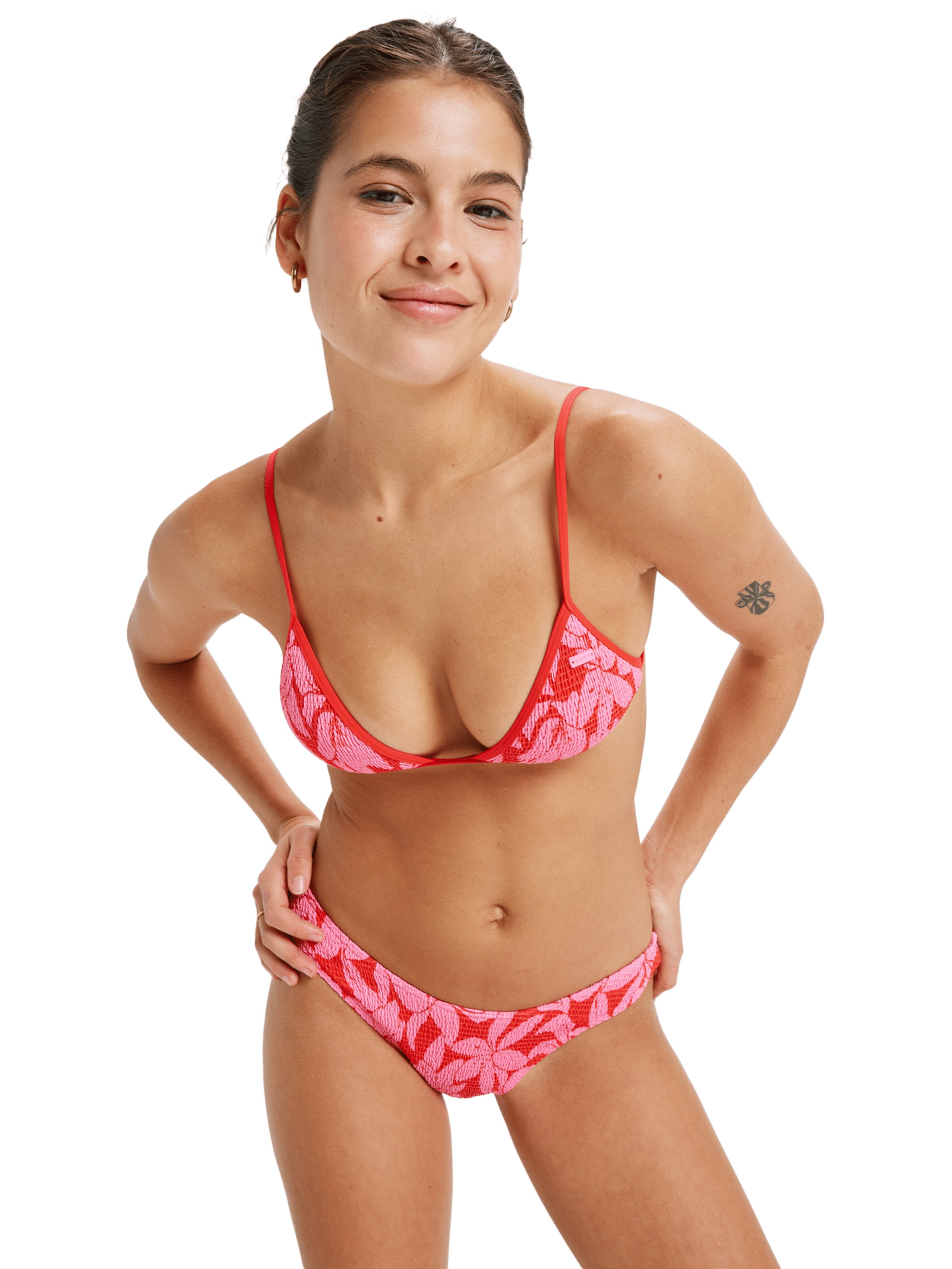 ROXY Bikini Bottoms 'Khloe Cheeky' in Red