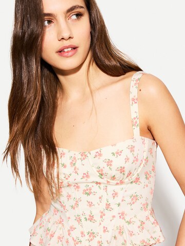 Haut Bershka en mélange de couleurs