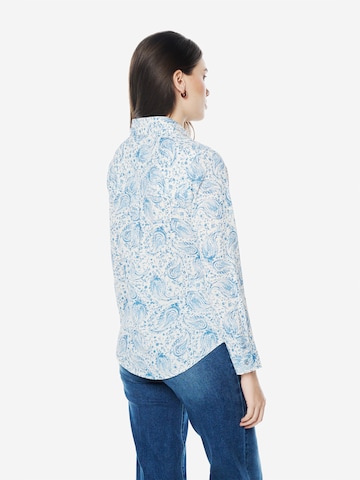 KOROSHI Blouse in Blauw