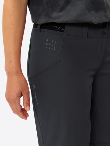 VAUDE Regular Outdoor trousers 'Loamer' in Black