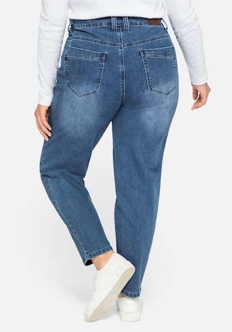 SHEEGO Slimfit Jeans in Blau