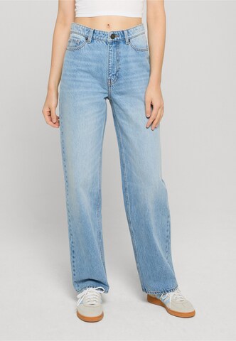 Urban Classics Regular Jeans in Blauw: voorkant