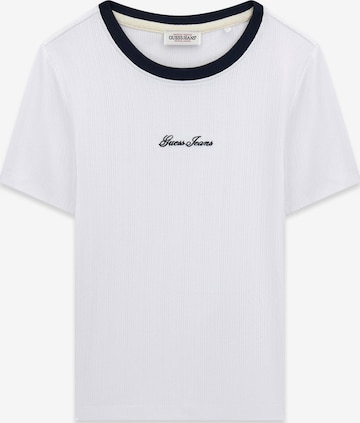Maglietta di GUESS JEANS in bianco: frontale