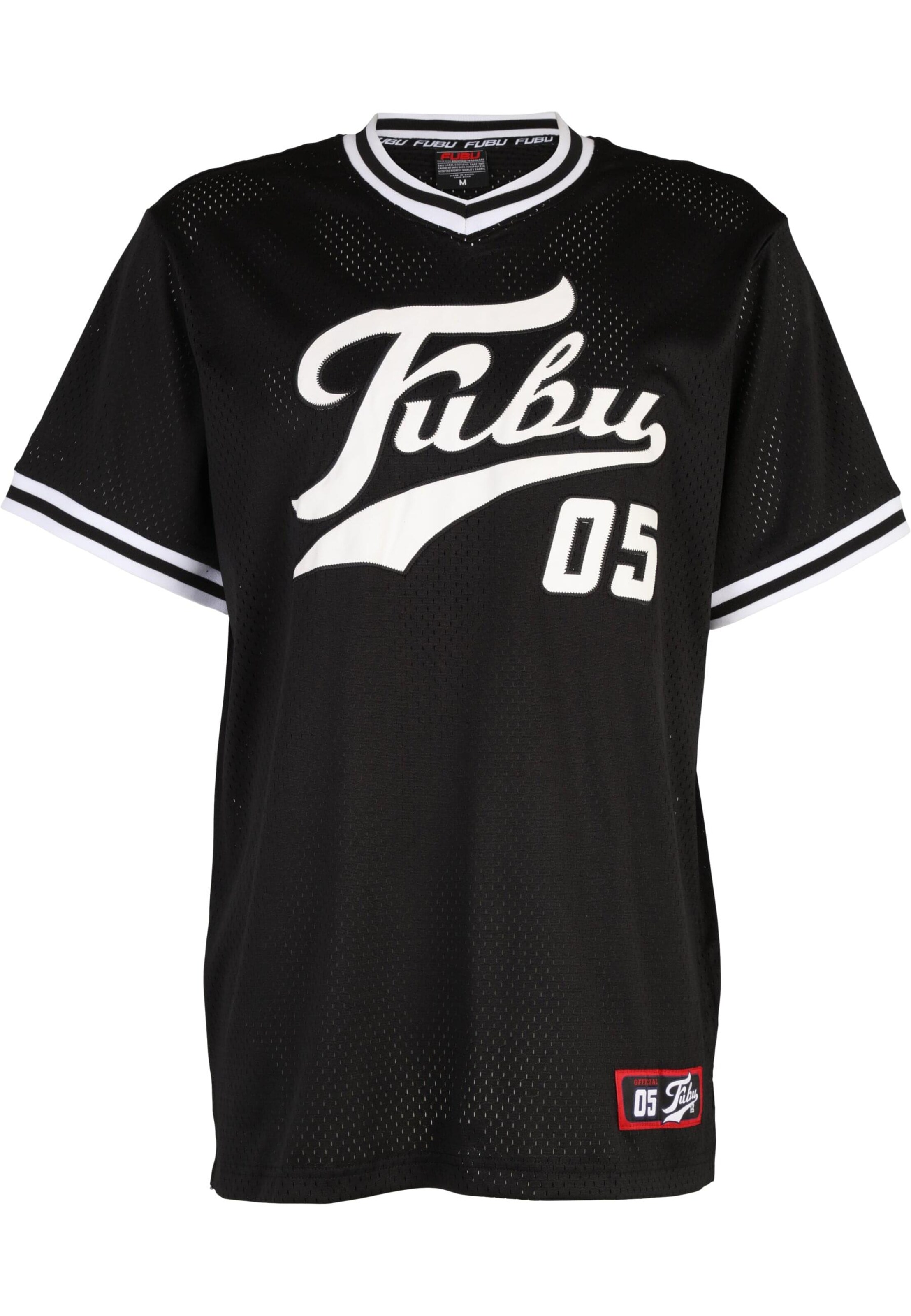 T-Shirt 'FBMQ12112BLK' FUBU en noir : devant