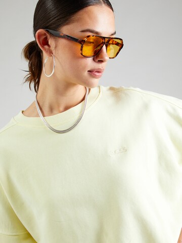 BOSS Sweatshirt 'Emina' in Yellow