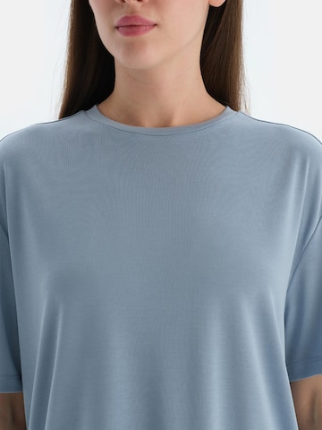 Dagi Oversized bluse i blå
