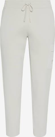 Boggi Milano Slimfit Broek in Wit: voorkant