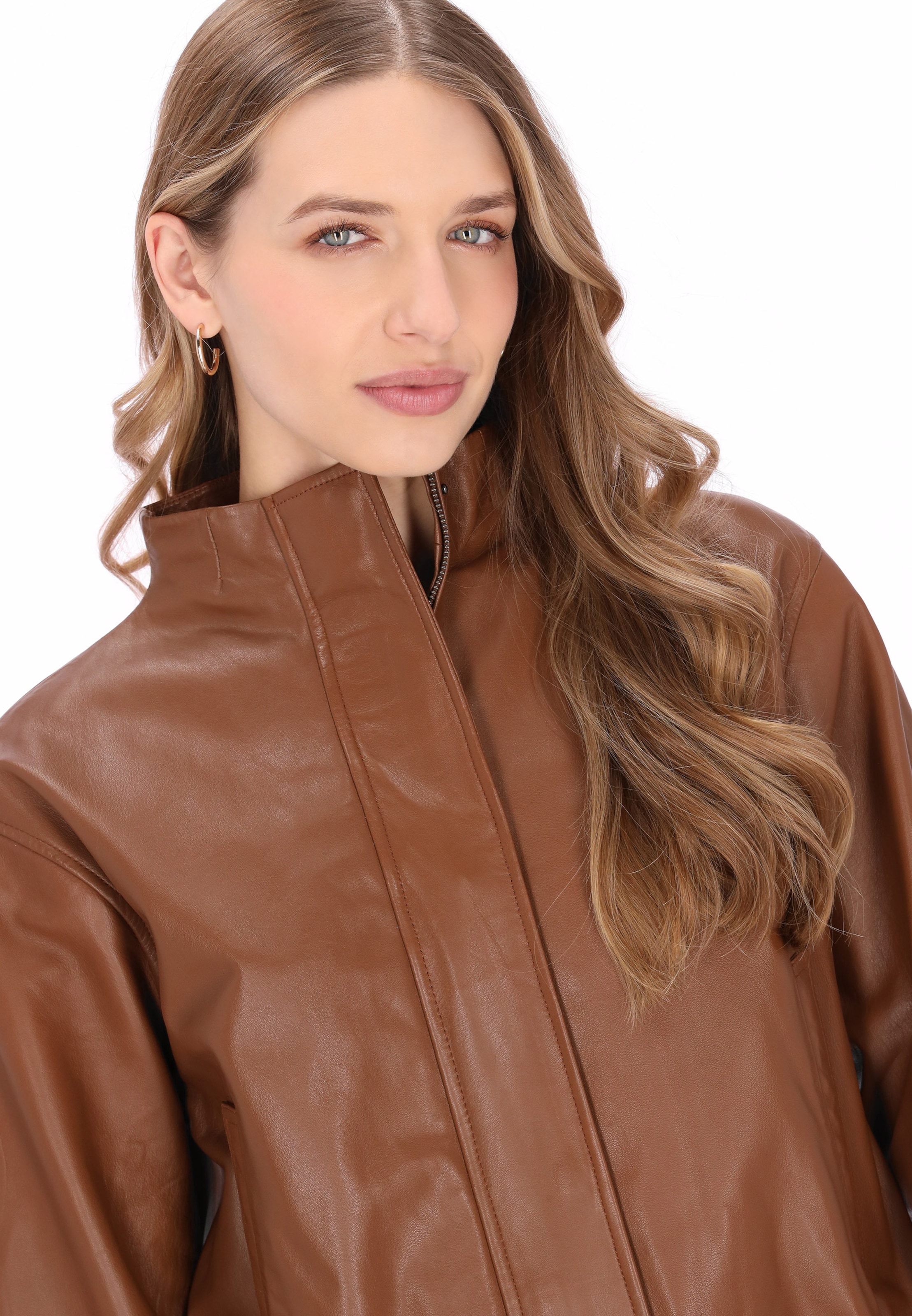 DreiMaster Klassik - Casaco meia-estação em castanho