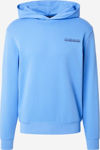 NAPAPIJRI Sweatshirt 'BENAR' in Blau: Vorderseite