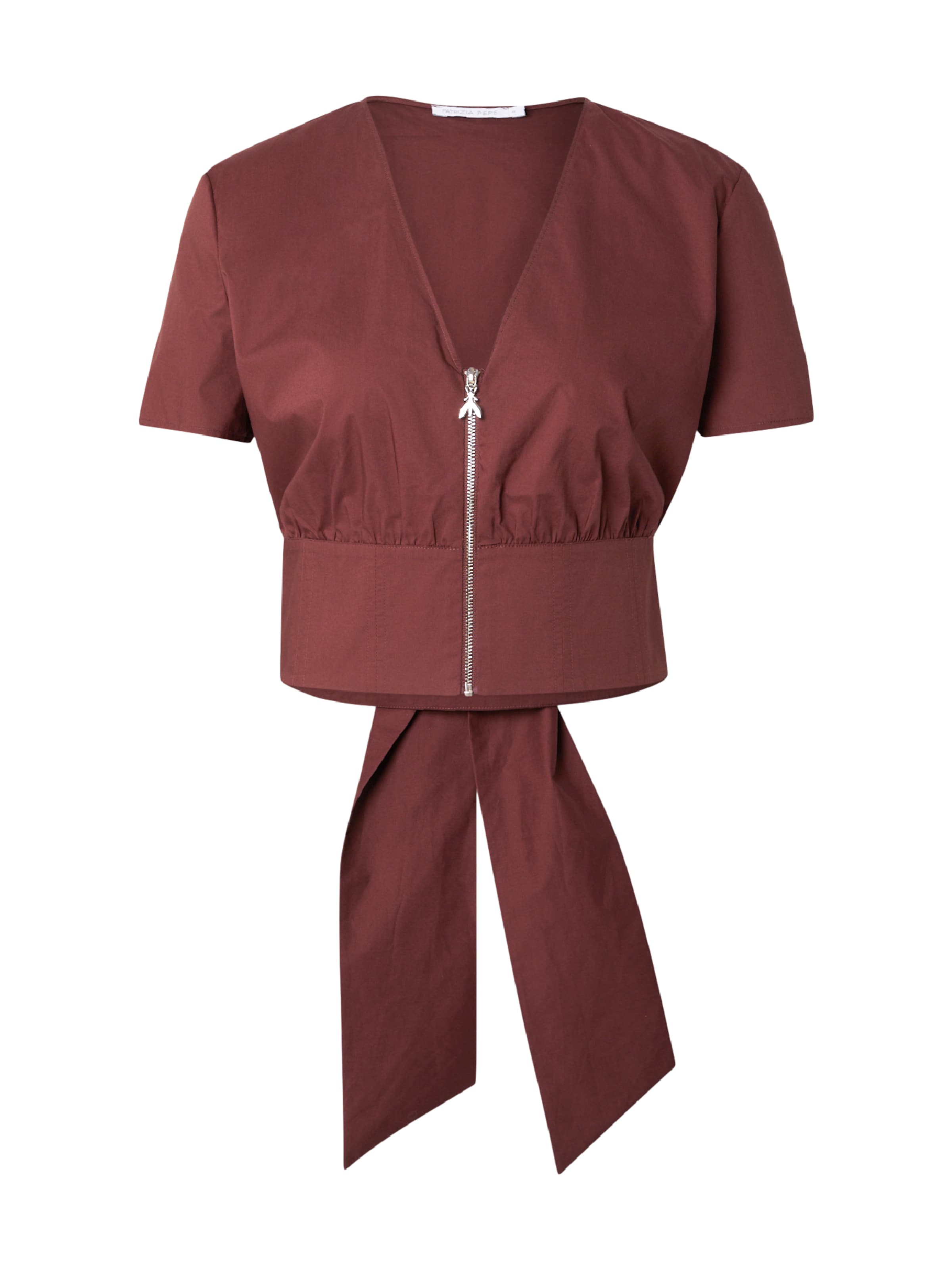 PATRIZIA PEPE Blouse in Brown: front